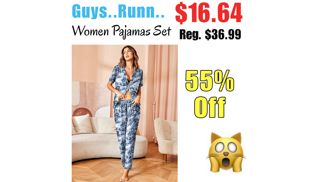Women Pajamas Set Only $16.64 Shipped on Amazon (Regularly $36.99)