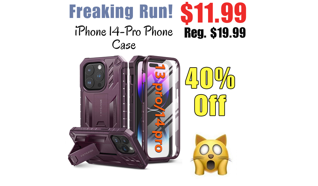 iPhone 14-Pro Phone Case Only $11.99 Shipped on Amazon (Regularly $19.99)