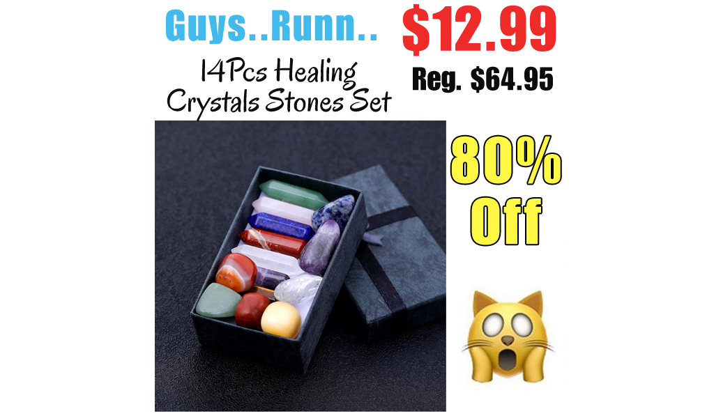 14Pcs Healing Crystals Stones Set Only $12.99 Shipped on Amazon (Regularly $64.95)