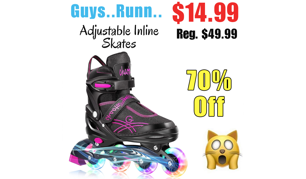 Adjustable Inline Skates Only $14.99 Shipped on Amazon (Regularly $49.99)