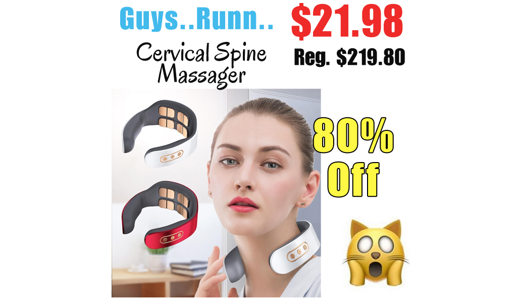 Cervical Spine Massager Only $21.98 Shipped on Amazon (Regularly $219.80)
