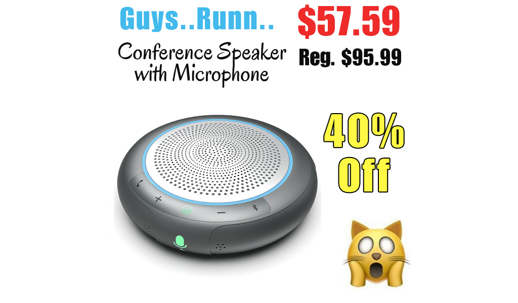 Conference Speaker with Microphone Only $57.59 Shipped on Amazon (Regularly $95.99)