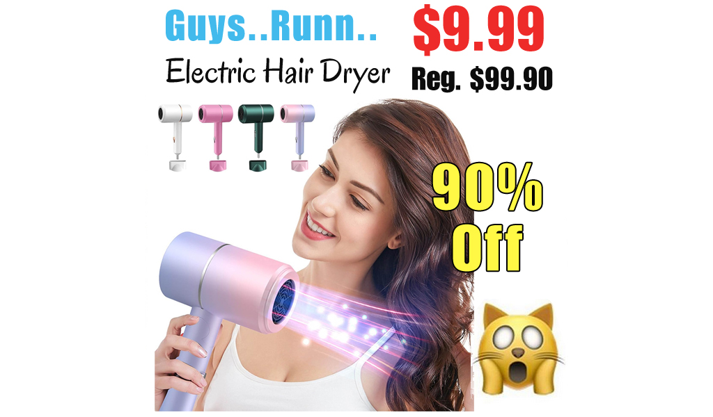 Electric Hair Dryer Only $9.99 Shipped on Amazon (Regularly $99.90)