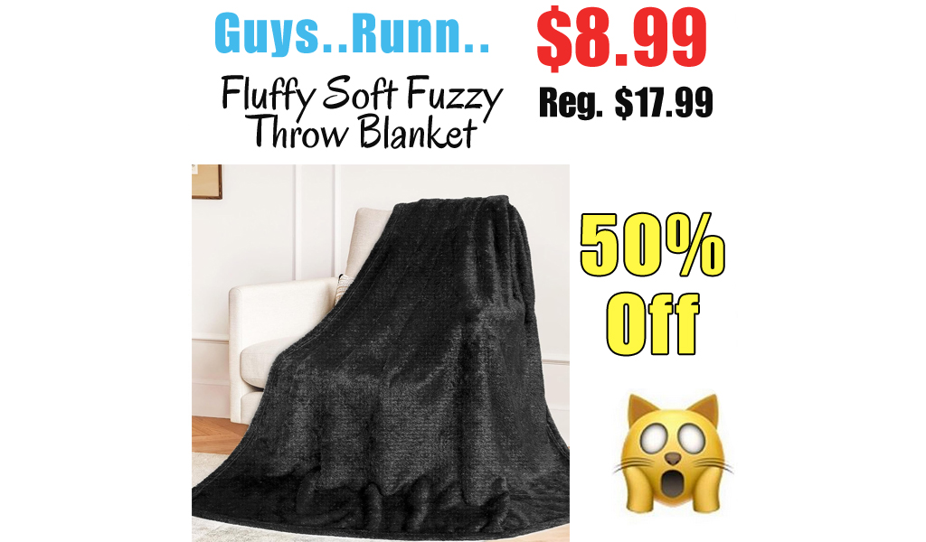 Fluffy Soft Fuzzy Throw Blanket Only $8.99 Shipped on Amazon (Regularly $17.99)