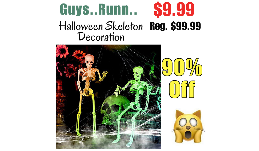 Halloween Skeleton Decoration Only $9.99 Shipped on Amazon (Regularly $99.99)