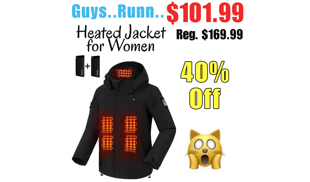 Heated Jacket for Women Only $101.99 Shipped on Amazon (Regularly $169.99)
