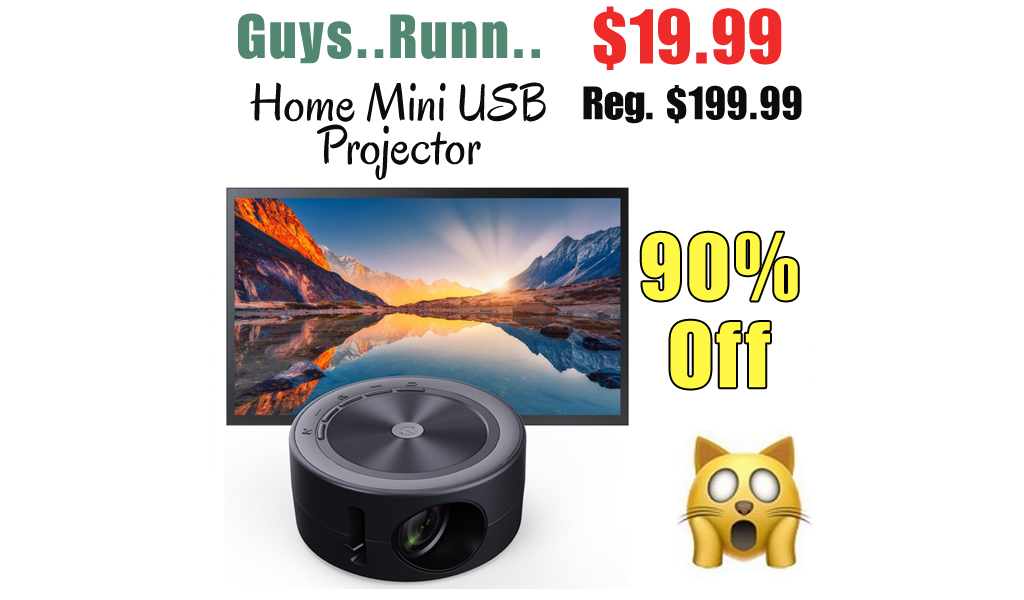 Home Mini USB Projector Only $19.99 Shipped on Amazon (Regularly $199.99)