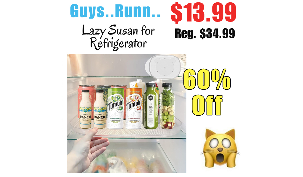 Lazy Susan for Refrigerator Only $13.99 Shipped on Amazon (Regularly $34.99)