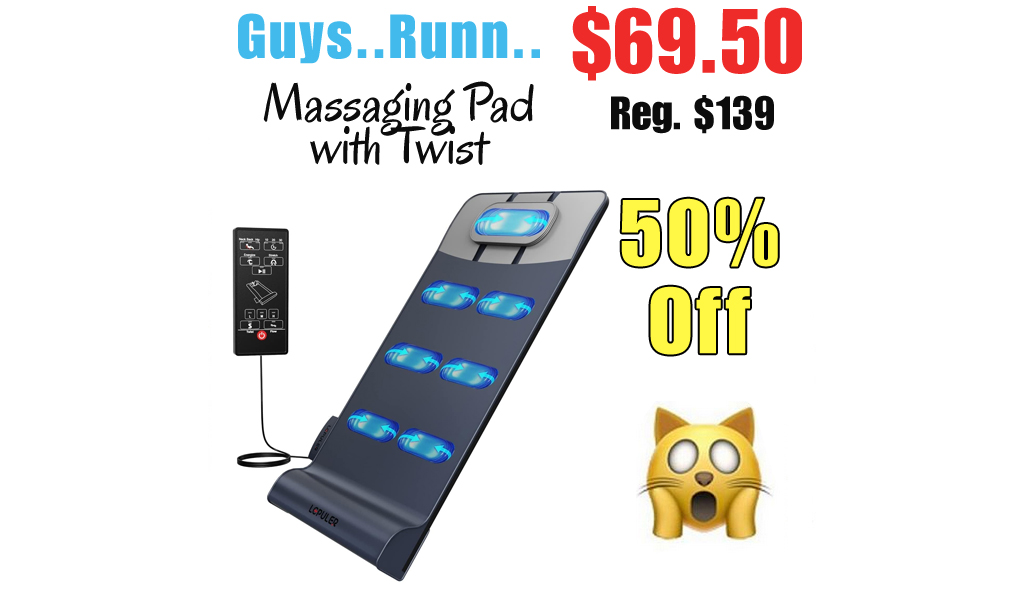 Massaging Pad with Twist Only $69.50 Shipped on Amazon (Regularly $139)