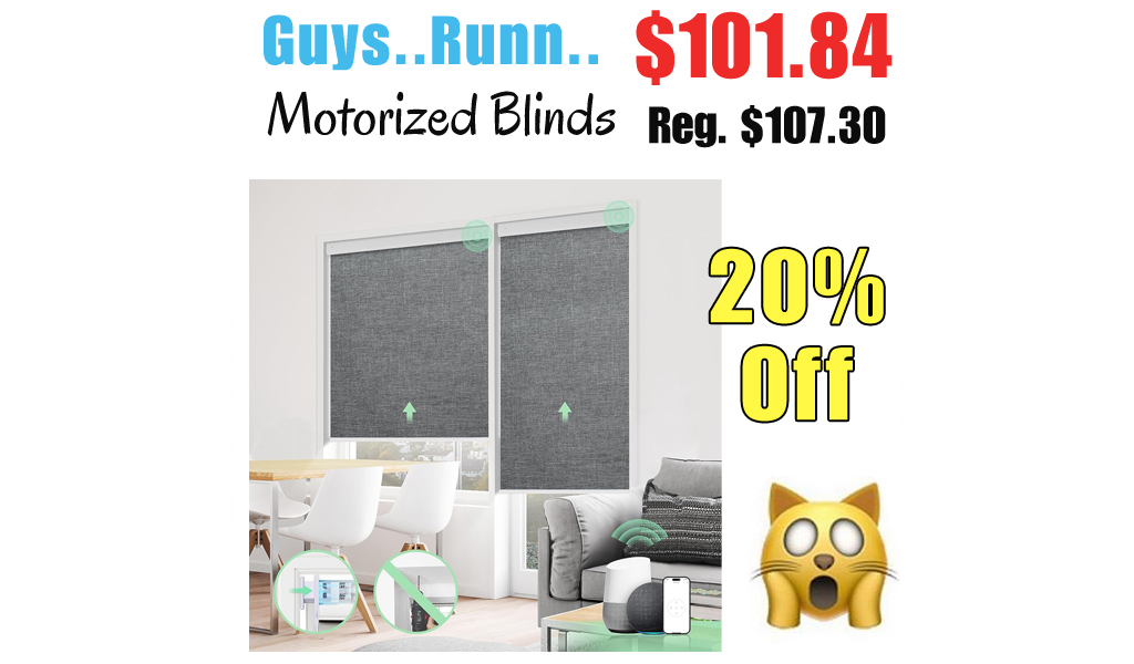 Motorized Blinds Only $101.84 Shipped on Amazon (Regularly $107.30)