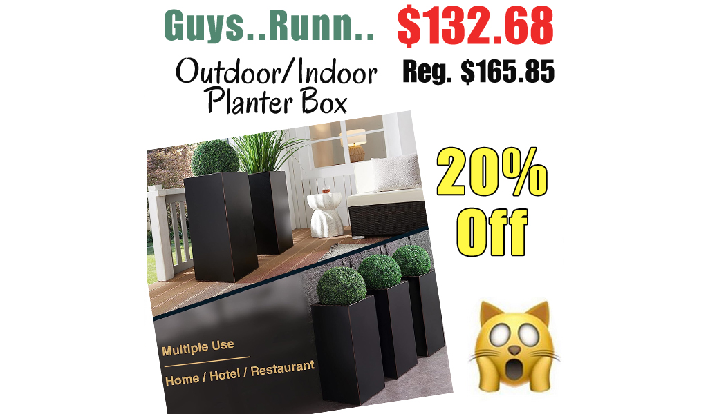 Outdoor/Indoor Planter Box Only $132.68 Shipped on Amazon (Regularly $165.85)