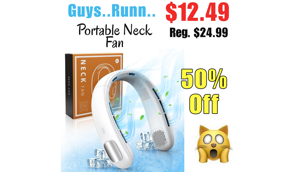 Portable Neck Fan Only $12.49 Shipped on Amazon (Regularly $24.99)