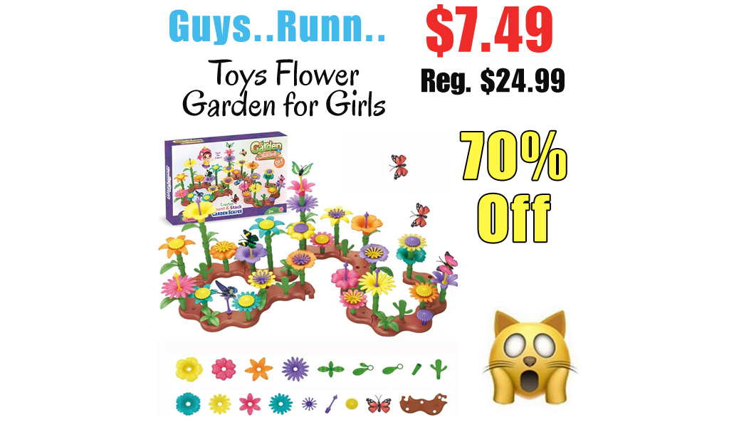 Toys Flower Garden for Girls Only $7.49 Shipped on Amazon (Regularly $24.99)