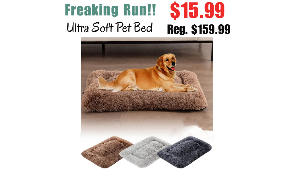 Ultra Soft Pet Bed Only $15.99 Shipped on Amazon (Regularly $159.99)