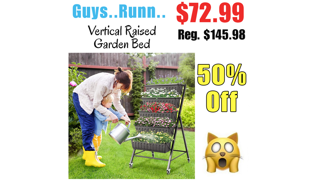 Vertical Raised Garden Bed Only $72.99 Shipped on Amazon (Regularly $145.98)