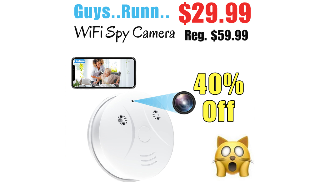 WiFi Spy Camera Only $29.99 Shipped on Amazon (Regularly $59.99)