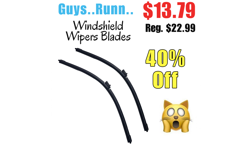 Windshield Wipers Blades Only $13.79 Shipped on Amazon (Regularly $22.99)