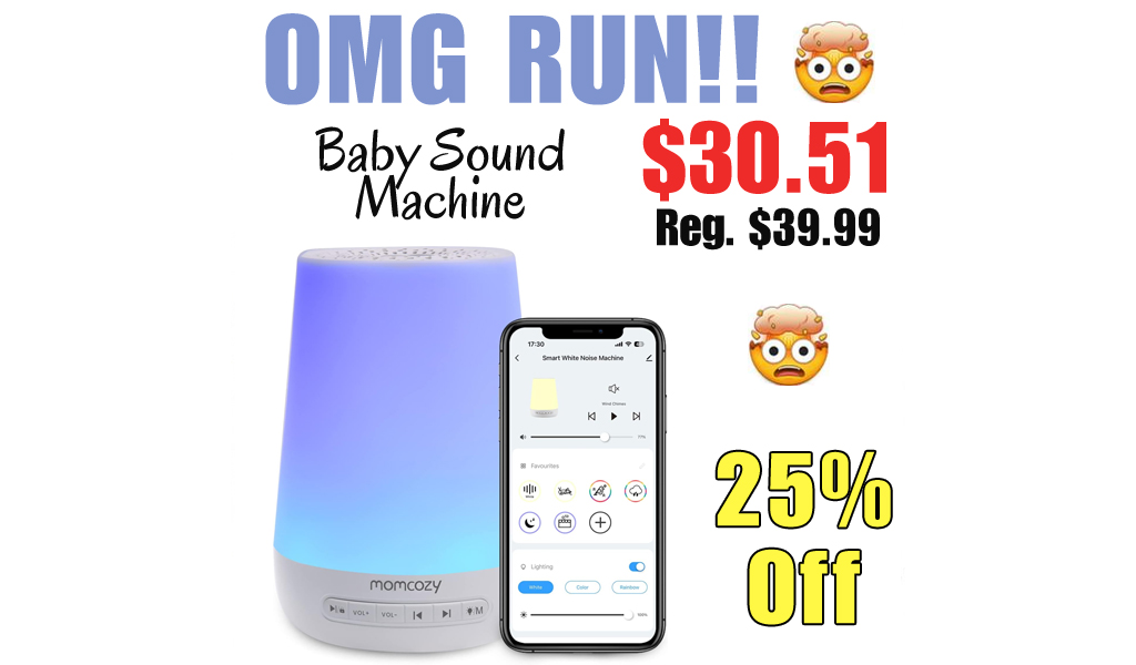 Baby Sound Machine Only $30.51 Shipped on Amazon (Regularly $39.99)