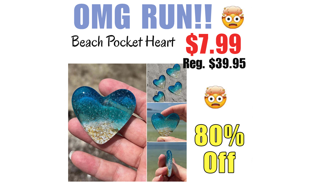 Beach Pocket Heart Only $7.99 Shipped on Amazon (Regularly $39.95)