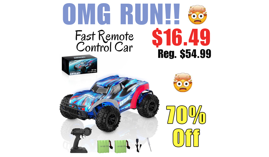 Fast Remote Control Car Only $16.49 Shipped on Amazon (Regularly $54.99)