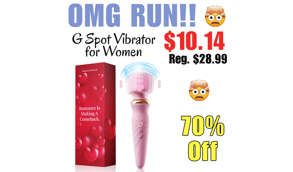 G Spot Vibrator for Women Only $10.14 Shipped on Amazon (Regularly $28.99)