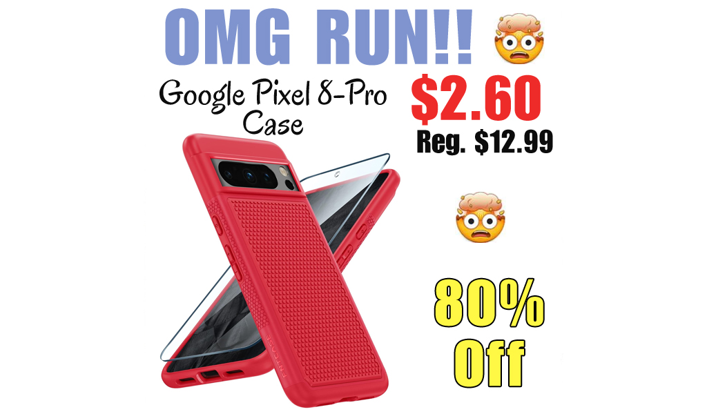 Google Pixel 8-Pro Case Only $2.60 Shipped on Amazon (Regularly $12.99)