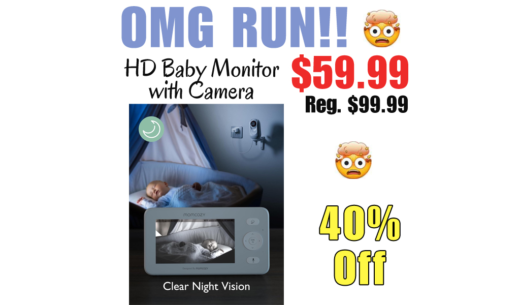 HD Baby Monitor with Camera Only $59.99 Shipped on Amazon (Regularly $99.99)