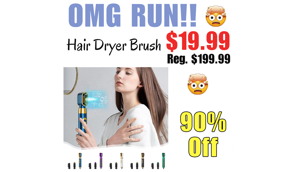 Hair Dryer Brush Only $19.99 Shipped on Amazon (Regularly $199.99)