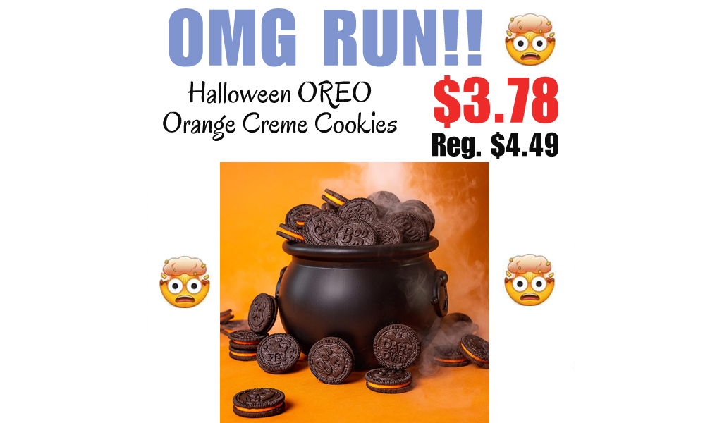 Halloween OREO Orange Creme Cookies Only $3.78 Shipped on Amazon