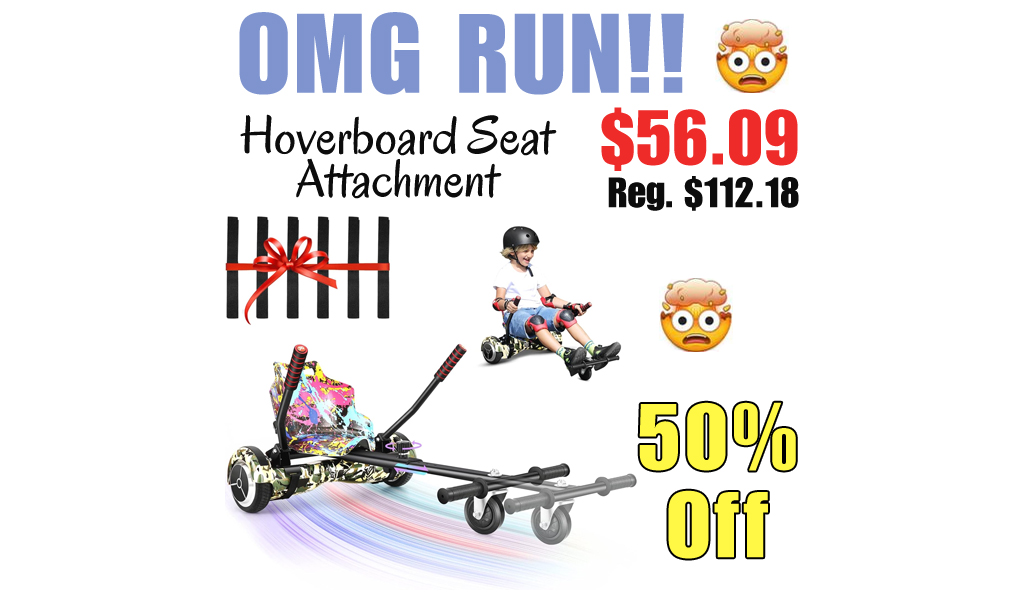 Hoverboard Seat Attachment Only $56.09 Shipped on Amazon (Regularly $112.18)