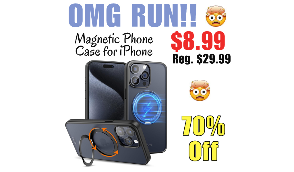 Magnetic Phone Case for iPhone Only $8.99 Shipped on Amazon (Regularly $29.99)