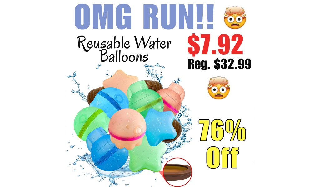 Reusable Water Balloons Only $7.92 Shipped on Amazon (Regularly $32.99)