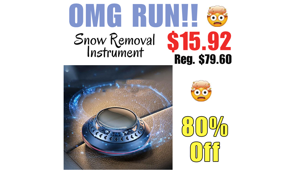 Snow Removal Instrument Only $15.92 Shipped on Amazon (Regularly $79.60)
