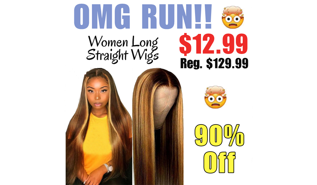 Women Long Straight Wigs Only $12.99 Shipped on Amazon (Regularly $129.99)