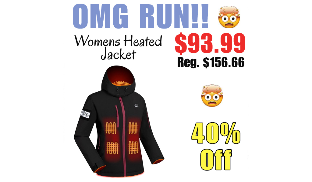 Womens Heated Jacket Only $93.99 Shipped on Amazon (Regularly $156.66)