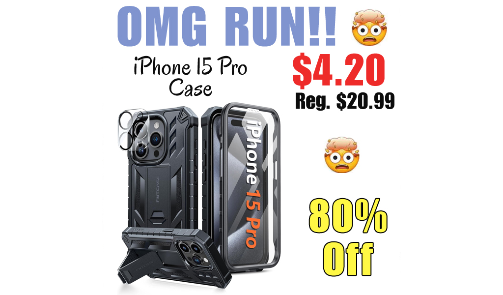 iPhone 15 Pro Case Only $4.20 Shipped on Amazon (Regularly $20.99)