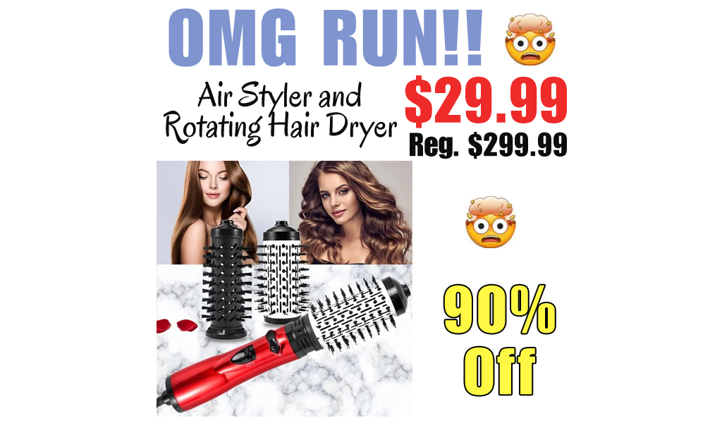 Air Styler and Rotating Hair Dryer Only $29.99 Shipped on Amazon (Regularly $299.99)