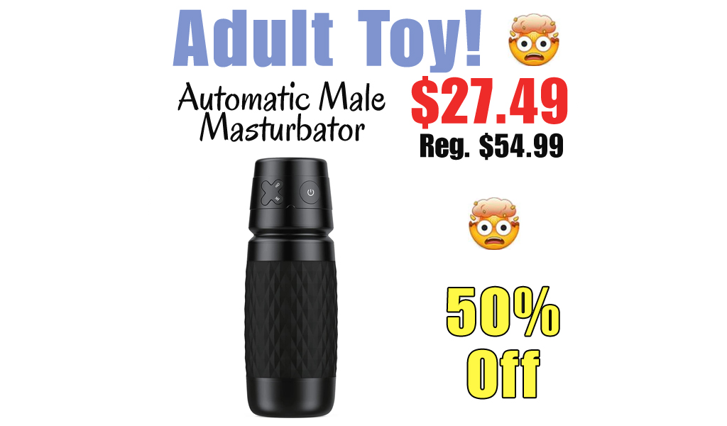 Automatic Male Masturbator Only $27.49 Shipped on Amazon (Regularly $54.99)