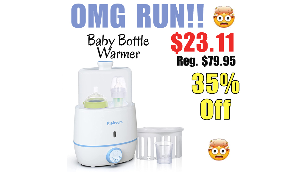 Baby Bottle Warmer Only $23.11 Shipped on Amazon (Regularly $33.99)