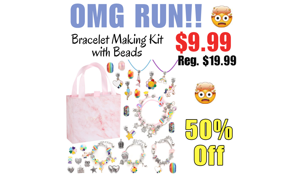 Bracelet Making Kit with Beads Only $9.99 Shipped on Amazon (Regularly $19.99)