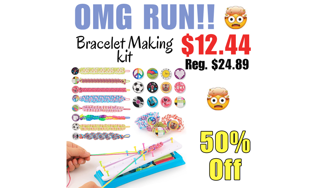 Bracelet Making kit Only $12.44 Shipped on Amazon (Regularly $24.89)