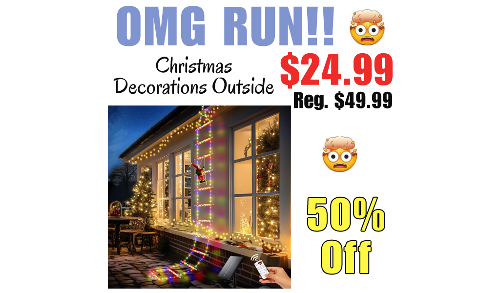 Christmas Decorations Outside Only $24.99 Shipped on Amazon (Regularly $49.99)
