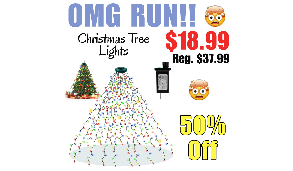 Christmas Tree Lights Only $18.99 Shipped on Amazon (Regularly $37.99)