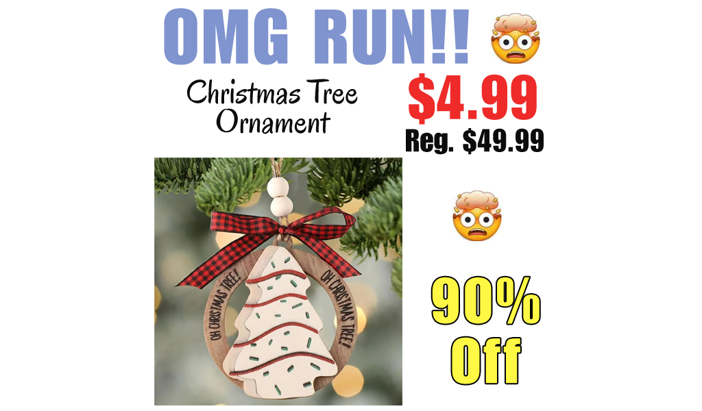 Christmas Tree Ornament Only $4.99 Shipped on Amazon (Regularly $49.99)