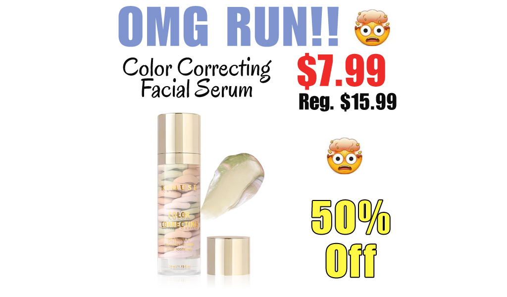 Color Correcting Facial Serum Only $7.99 Shipped on Amazon (Regularly $15.99)