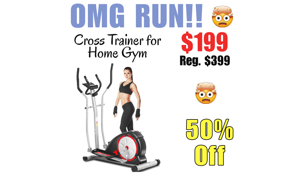 Cross Trainer for Home Gym Only $199 Shipped on Amazon (Regularly $399)
