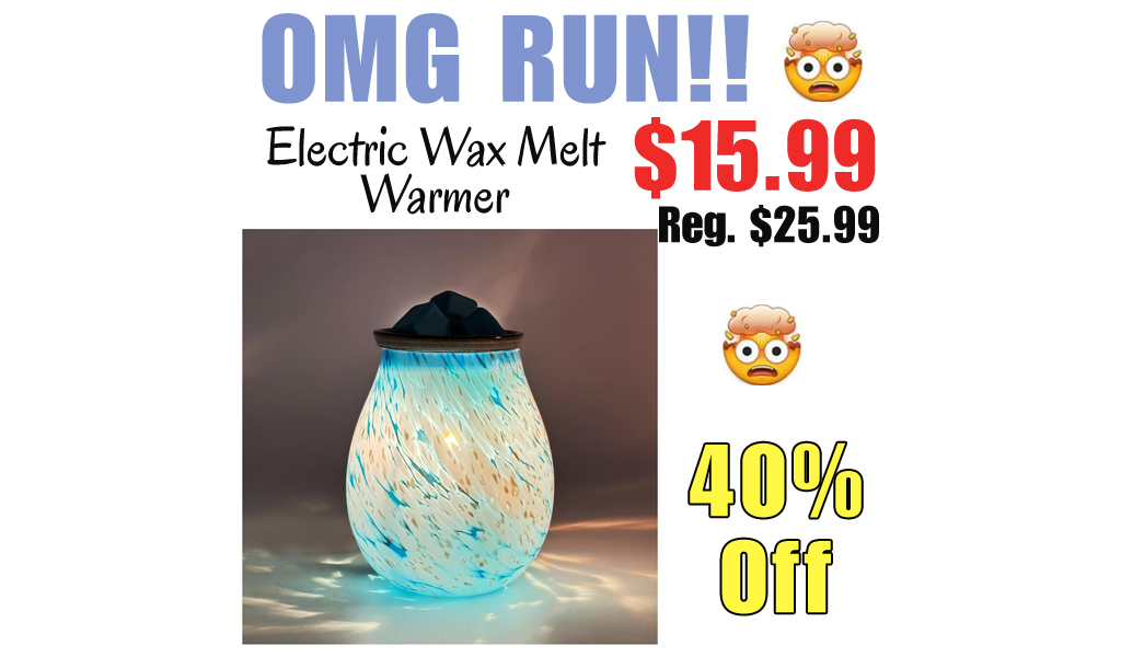 Electric Wax Melt Warmer Only $15.99 Shipped on Amazon (Regularly $25.99)