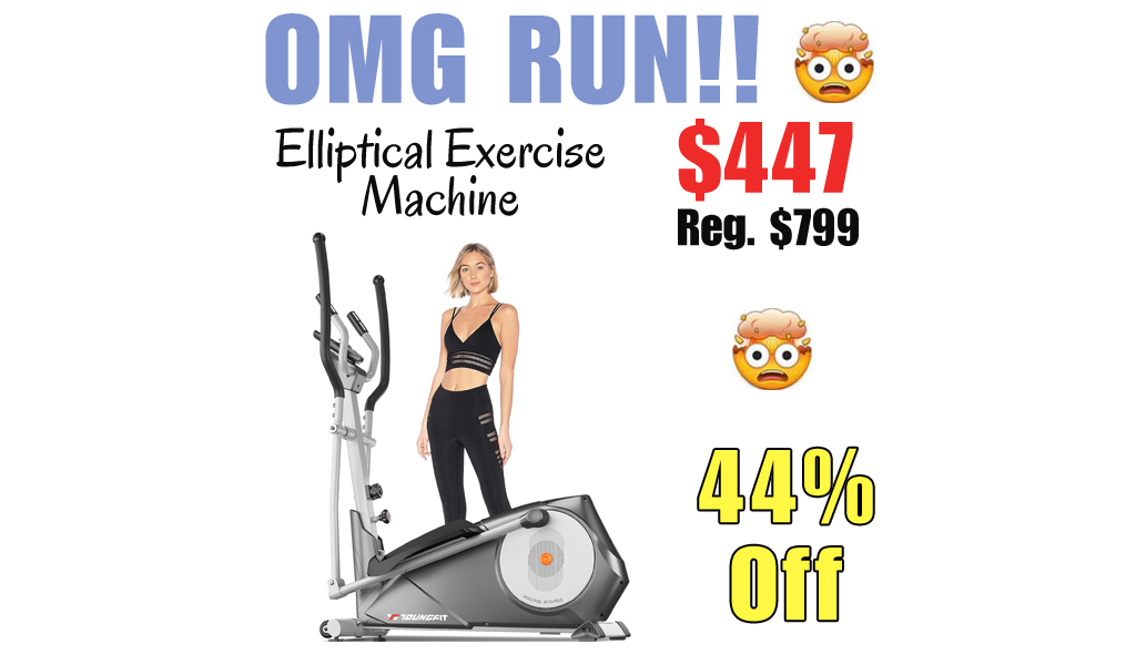 Elliptical Exercise Machine Only $447 Shipped on Amazon (Regularly $799)