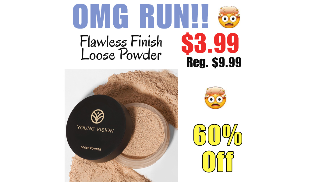 Flawless Finish Loose Powder Only $3.99 Shipped on Amazon (Regularly $9.99)