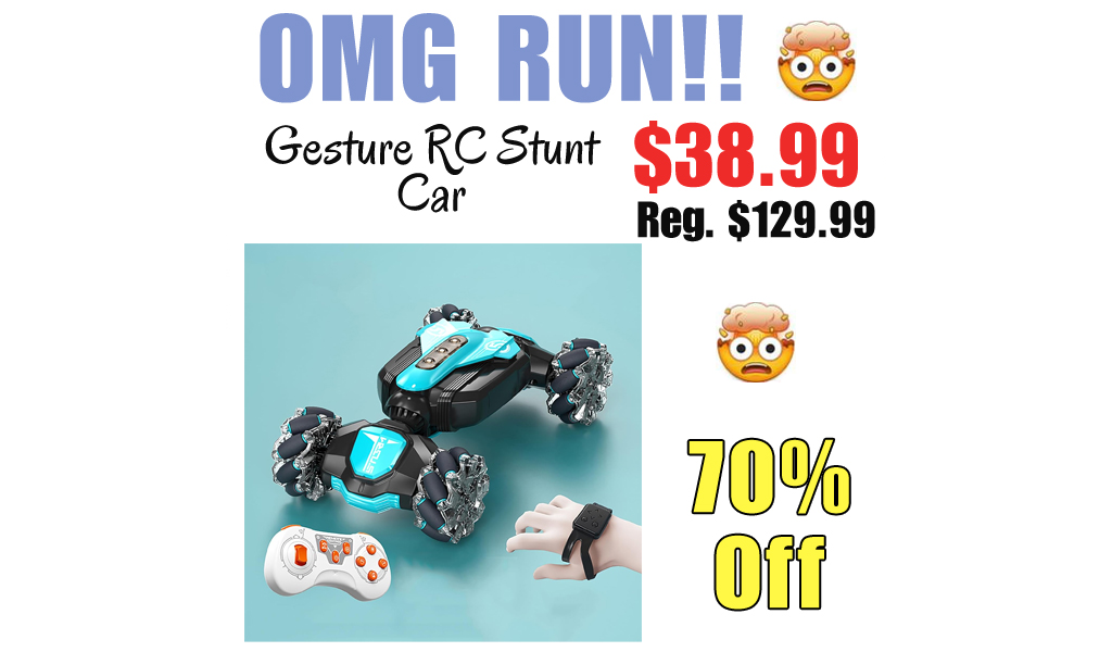Gesture RC Stunt Car Only $38.99 Shipped on Amazon (Regularly $129.99)